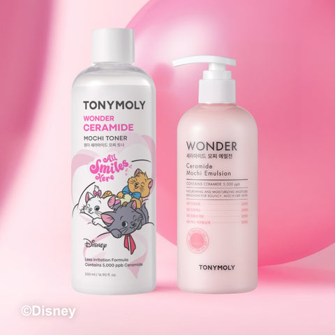 TONYMOLY Wonder Ceramide Mochi Toner + Emulsion
