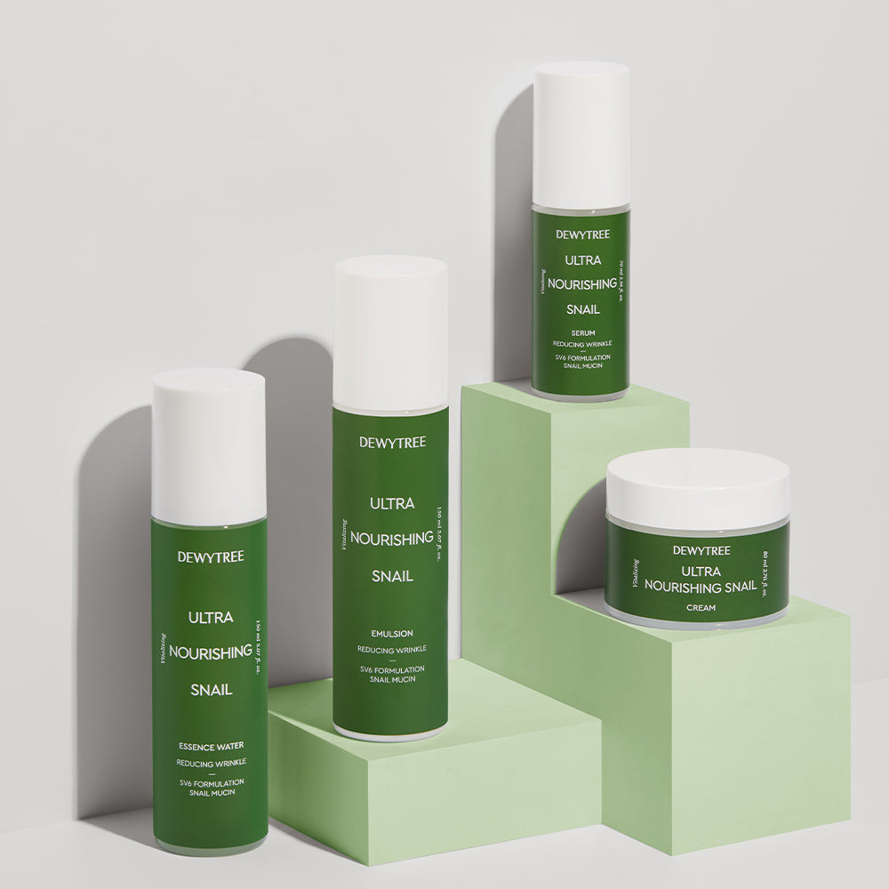 Dewytree Ultra Snail 5-Piece Skincare Set (Nourishing / S4 Intensive)