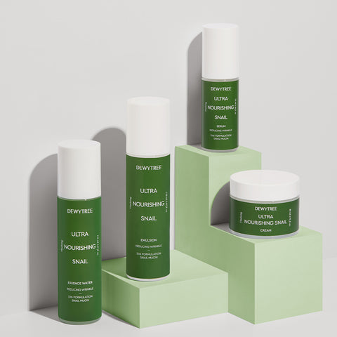 Dewytree Ultra Snail 5-Piece Skincare Set (Nourishing / S4 Intensive)