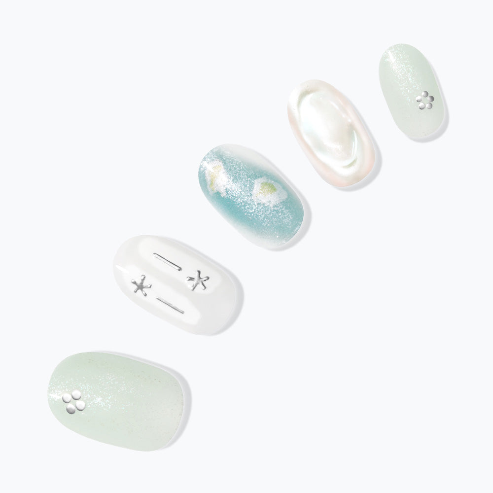 Dashing Diva Magic Press Orien (Oval) Nail Tips