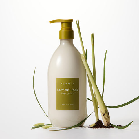Aromatica Lemongrass Body Lotion Large Set (750ml + 2 x 500ml Refills)
