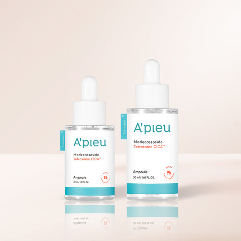 A'PIEU Madecassoside Tetrasome Cica Ampoule Set (30ml + 50ml)