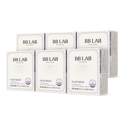 Nutrione BB Lab Genofree Vaginal Probiotics for Women 30 Capsules (6 Pack)