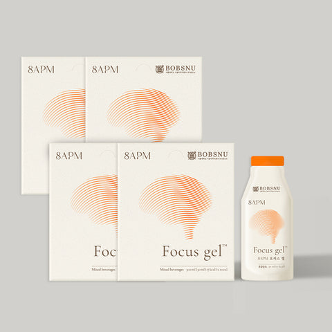 8APM Caffeine ZERO Focus Gel 10 Sachets x 4 Boxes