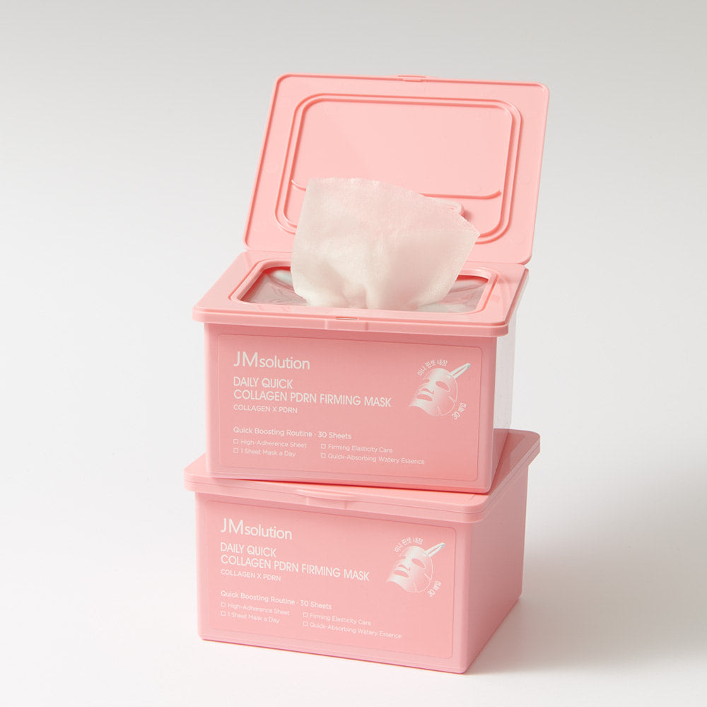 JM Solution Daily Quick Collagen PDRN Firming Mask 30P (2 Pack)