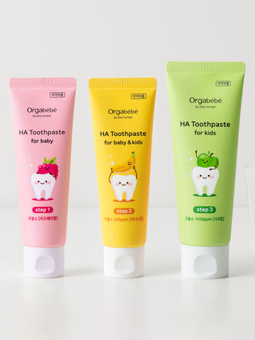 Orgabebe Baby & Children's Toothpaste (3 Pack)