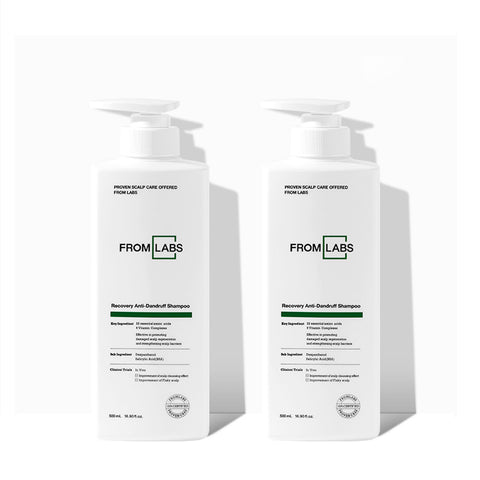 Fromlabs Recovery Dandruff & Seborrheic Scalp Shampoo 500ml (2 Pack)
