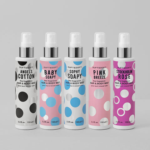 Duft&Doft Hair & Body Mist + Hand Cream Set, 150 ml