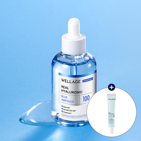 Wellage Real Hyaluronic Blue 100 Ampoule 30ml