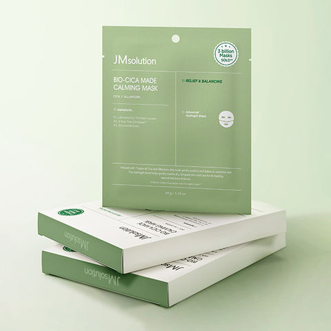 JM Solution Bio Cica Made Calming Mask 34g 4P (2 Pack)