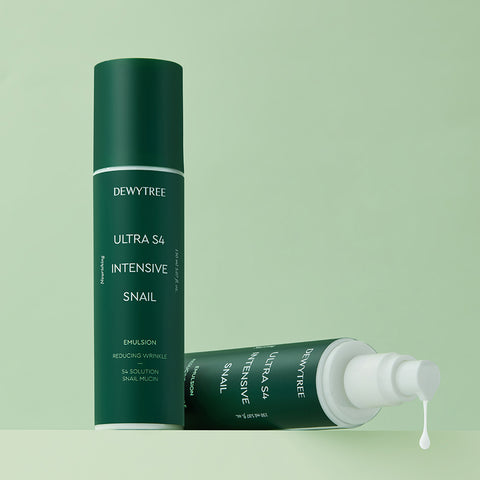 Dewytree Ultra S4 Intensive Snail Skincare (2 Pack, 80 ml)