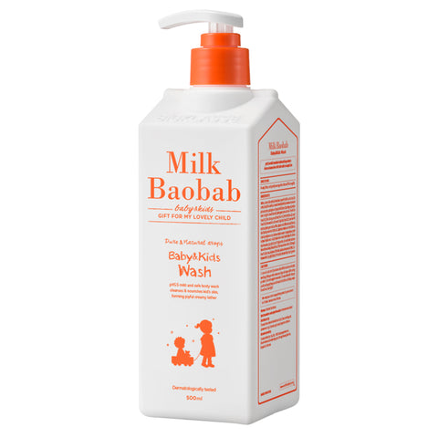 Milk Baobab Baby & Kids Shampoo 500ml + Kids Wash 500ml
