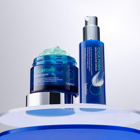 Beplain Cica PDRN Skin Booster Serum 30ml + Repair Cream 50ml