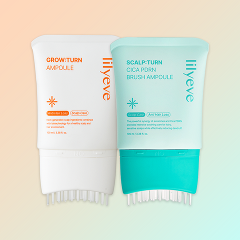 Lilyeve Grow Turn Ampoule 1pc + Scalp Turn Ampoule 1pc Set