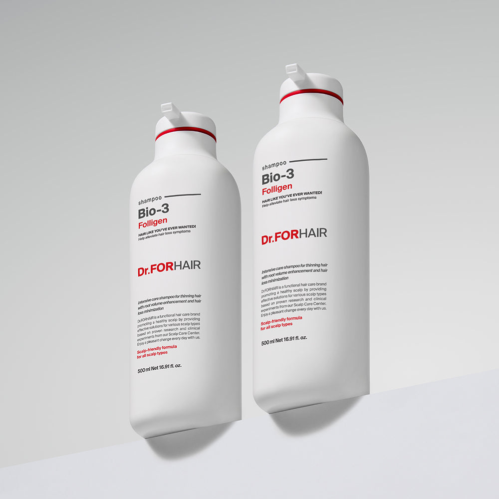 Dr.FORHAIR Polygene Bio3 Shampoo 500ml (2 Pack)