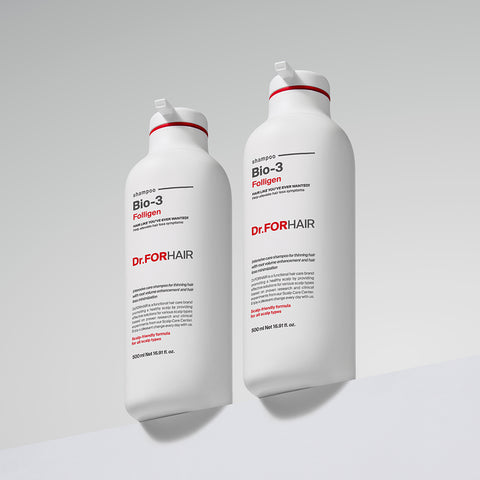 Dr.FORHAIR Polygene Bio3 Shampoo 500ml (2 Pack)