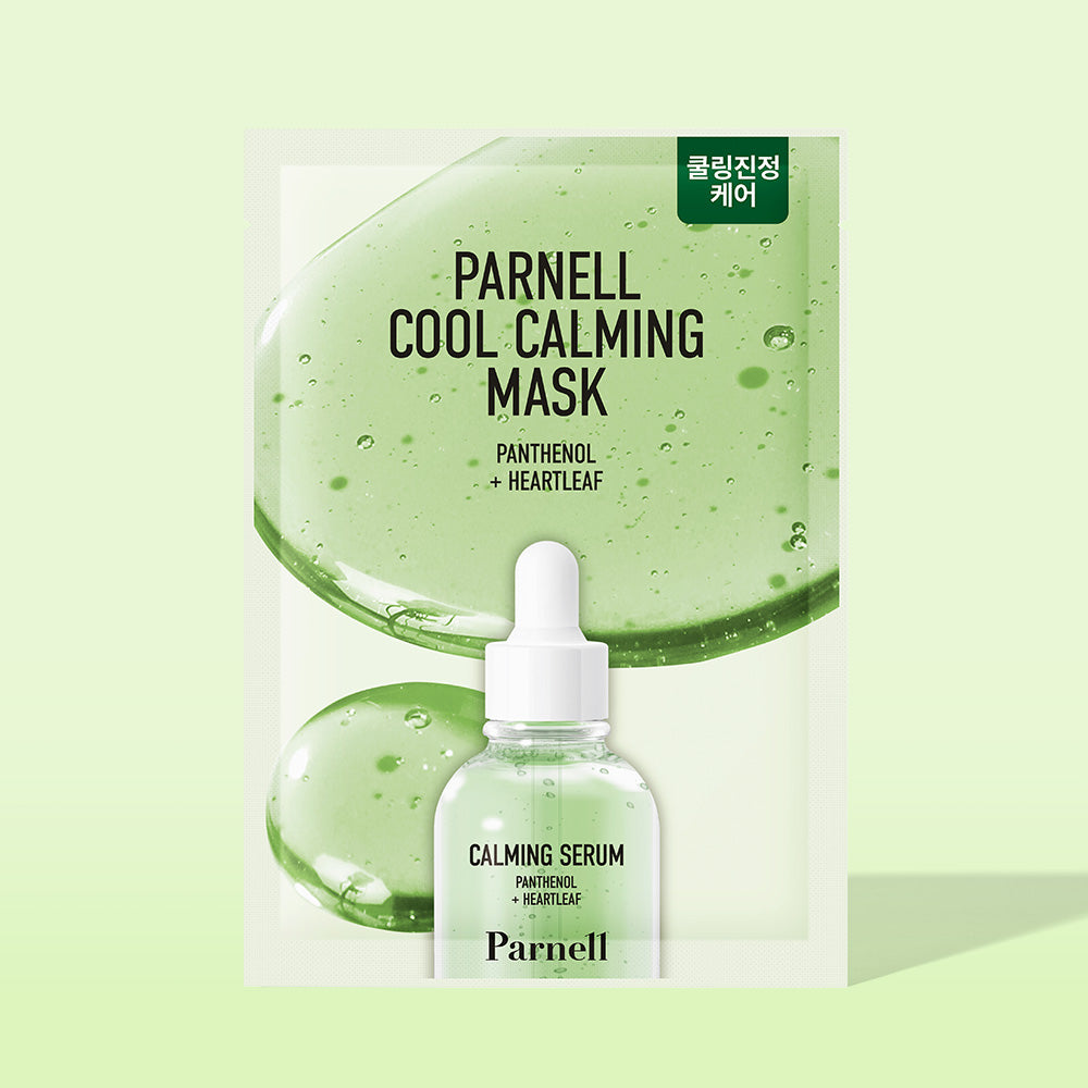 Parnell Panthenol & Houttuynia Cool Calming Mask (10 Sheets)