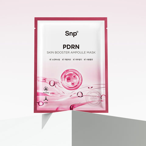 SNP PDRN Skin Booster Ampoule Elasticity Mask Pack 10 sheets