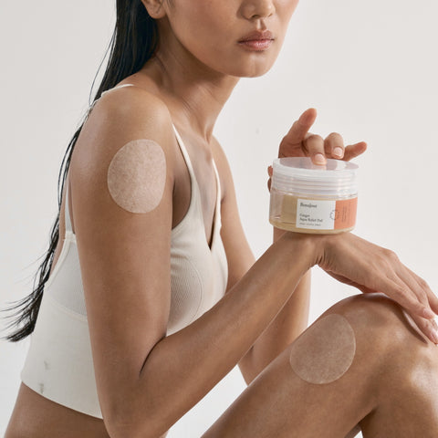 Bonajour Vegan Ginger Aqua Relief Toner Pads, 60 Pads