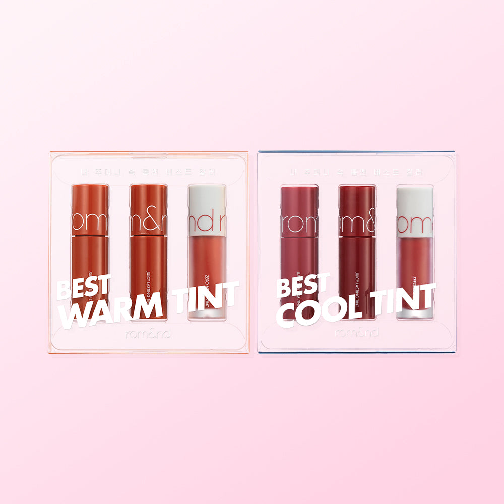 rom&nd Best Tint Edition (Juicy/Velvet Mini Tint 2g)