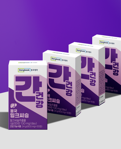 DongKook Pharmaceutical Milk Thistle for Liver Support 30 Capsules x 6 (5+1)