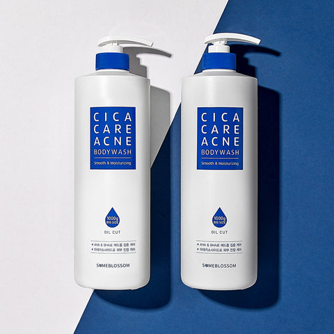 Someblossom Cica Care Acne Body Wash 1000g x 2 (1+1)