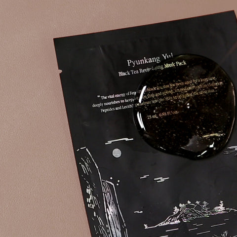 Pyunkang Yul Black Tea Revitalizing Mask Pack 10sheets