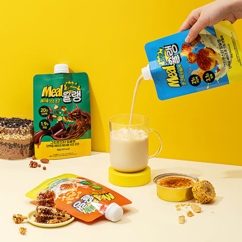 Green Monster Milshuleng Protein Shake Hazelnut Chocolate 40g x 10