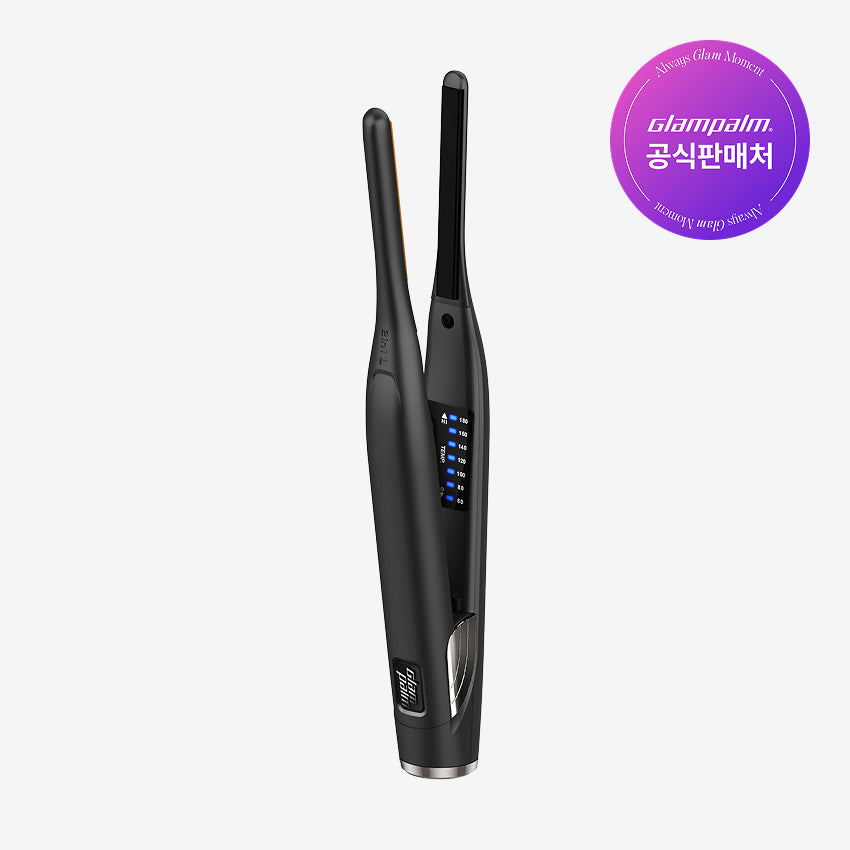 Glampalm Glam Muse Classic Stiletto Hair Iron GP141 2-in-1