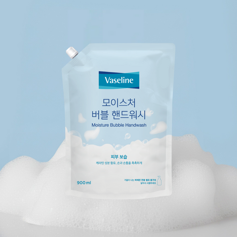 Vaseline Moisture Bubble Hand Wash 900ml Refill
