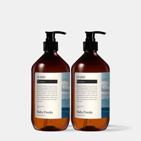 Nard Refresh Perfumed Shampoo 500ml White Musk (2 Pack)