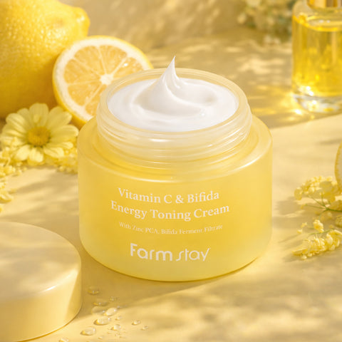 Farmstay Vitamin C Brightening Tone-Up Energy Toning Cream 100ml