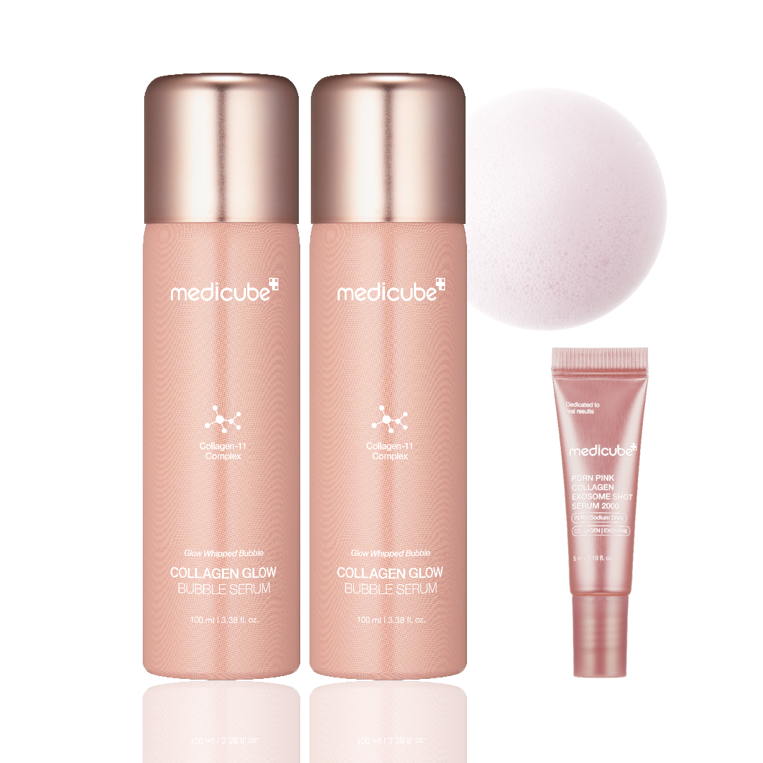 Medicube Collagen Glow Bubble Serum 100ml (2 pack)