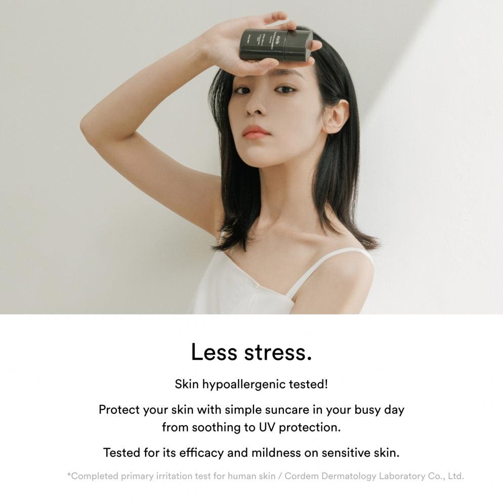 Soonsu Beauty Heartleaf Sun Essence Calming Drop SPF50+ texture close-up