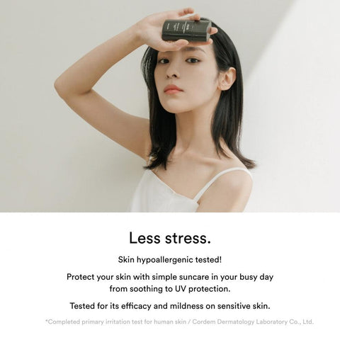 Soonsu Beauty Heartleaf Sun Essence Calming Drop SPF50+ texture close-up