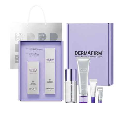 Dermafirm Soothing Repair Toning 2-Piece Gift Set (Serum 30ml + Cream 50ml)