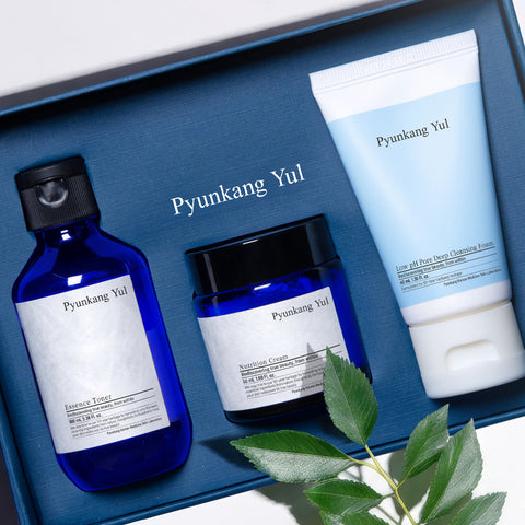 Pyunkang Yul Essential Trial 3-Piece Gift Set (Toner + Cream + Cleansing Foam)