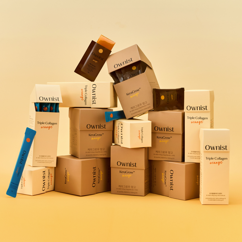 Ownist Volume Synergy Set 12-Week Routine (Triple Collagen 6 boxes + KeraGrow 6 boxes)