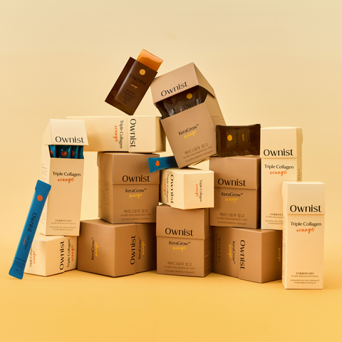Ownist Volume Synergy Set 12-Week Routine (Triple Collagen 6 boxes + KeraGrow 6 boxes)