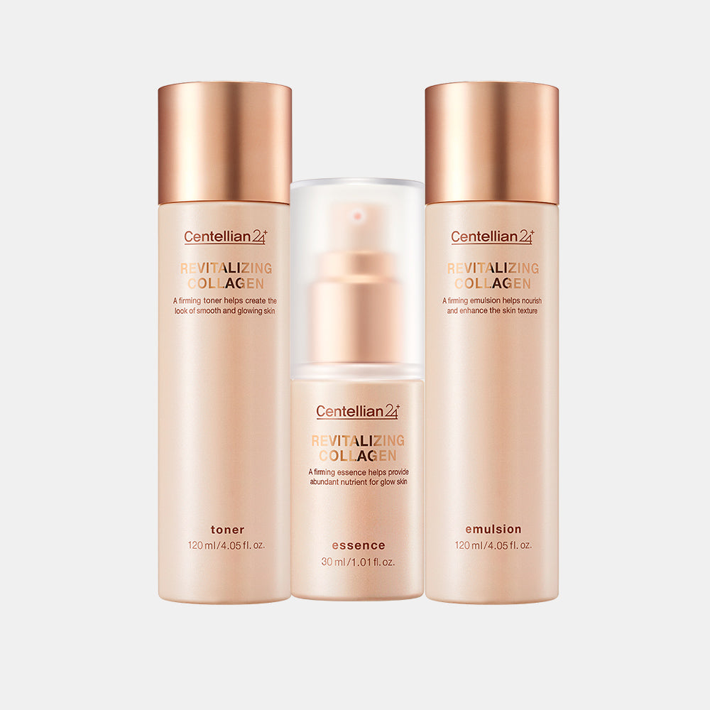 Centellian24 Revitalizing Collagen 3-Piece Set (Essence 30ml + Emulsion 120ml + Toner 120ml)