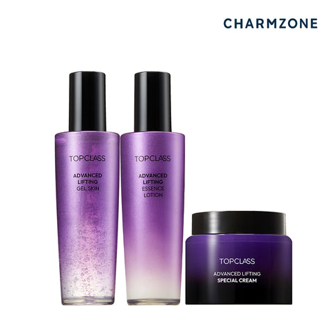 Charmzone Top Class 8th Generation Advanced Lifting Basic Set 3-Piece (Skin + Emulsion + Special Cream)