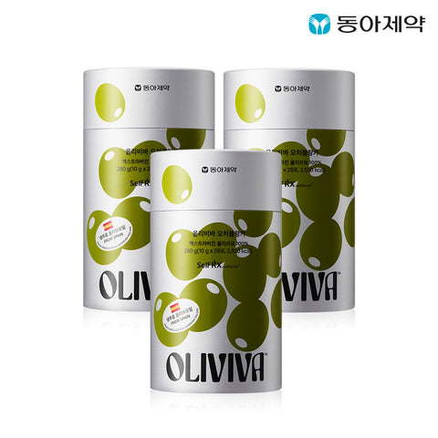 Dong-A Pharm Oliviva Ohiblanca Olive Oil 28 Packs x 3 Boxes (84 Packs)
