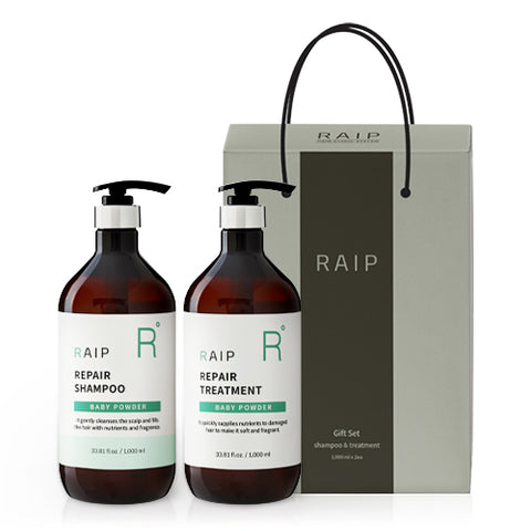 RAIP Repair Shampoo 1L + Treatment 1L Very Berry Gift Set