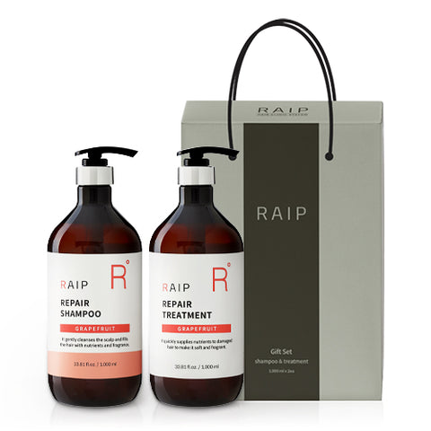 RAIP Repair Shampoo 1L + Treatment 1L Very Berry Gift Set