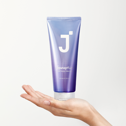 Jsoop Purple J Aquamarine Water Pack No-Wash Hair Treatment 200ml