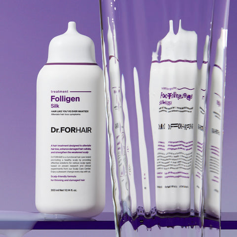 Dr.FORHAIR Hair Loss and Damaged Hair Care Poligen Silk Treatment 300ml