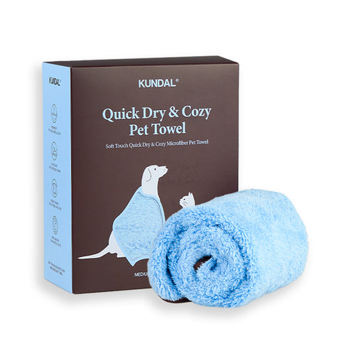 Kundal Nature Pet Shampoo 500ml + Kundal Quick-Dry Microfiber Pet Towel