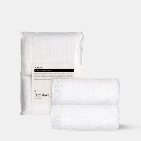 Nard Low-Irritation Hanji Shower Towel (2 Pack)