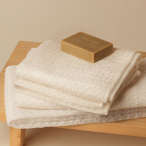 Nard Low-Irritation Hanji Shower Towel (2 Pack)