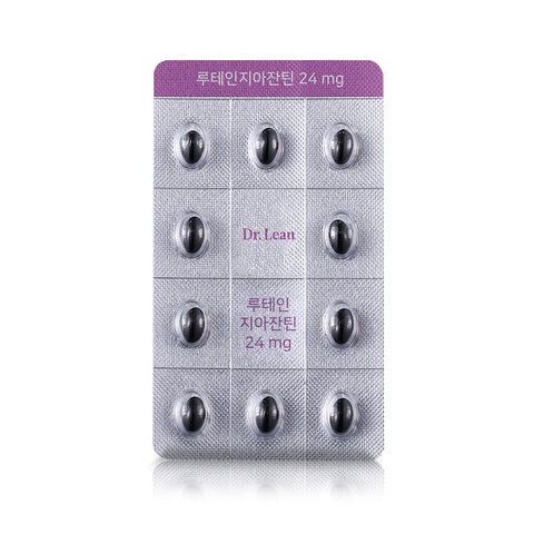 Dr. Lean Lutein & Zeaxanthin 24 mg Mini Capsules 30 Capsules x 4 (4-Month Supply)